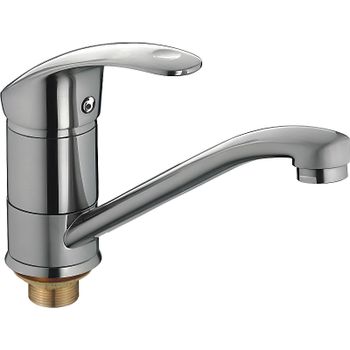 Смеситель для кухни Haiba HB4521-5 Сатин — фото 1, Смесители для кухни