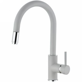 Смеситель для кухни Alveus Delos-P G81 Concrete 1129019 Бетон — фото 1, Смесители для кухни