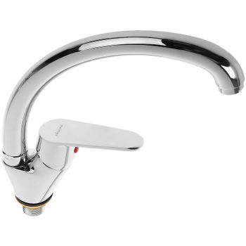 Смеситель для кухни Accoona H69 A4069 Хром — фото 1, Смесители для кухни