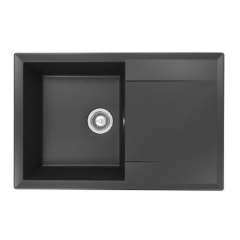 Florentina Мойка "Тоскана" 780, антрацит — фото 1, Кухонные мойки