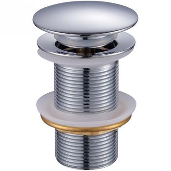 Донный клапан Bond BV0100 click-clack Хром — фото 1, Донные клапаны