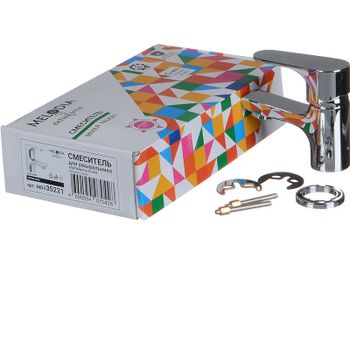 Смеситель для раковины Melodia della vita Rock MDV35221 Хром — фото 3, Смесители для раковины