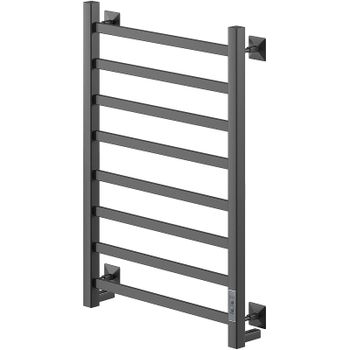 Электрический полотенцесушитель Comfysan Roma-K EC-8 80x40 016579 Черный матовый — фото 1, Электрические полотенцесушители