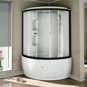 Душевой бокс Radomir Лаура К2 128x128 1-04-6-0-5-0891 с баней с гидромассажем — фото 3, Душевые боксы