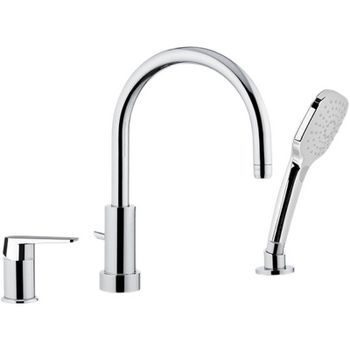 Смеситель на борт ванны Remer Dream D078CP Хром — фото 1, Смесители на борт ванны