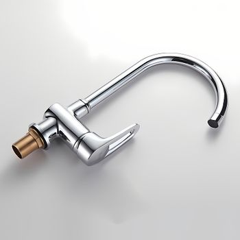 Смеситель для кухни Haiba HB4068 Хром — фото 3, Смесители для кухни