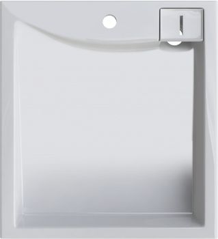 Раковина Altasan Lux 50 UPP50LUXs на стиральную машину Белая — фото 2, Раковины на стиральную машину