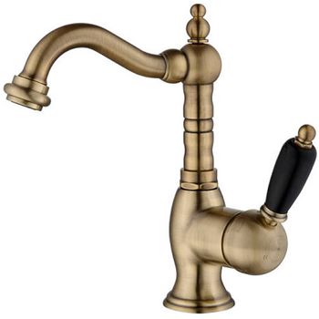 Смеситель для раковины Caprigo Adria-Uno Black Edition 02B-524-vot Бронза — фото 1, Смесители для раковины