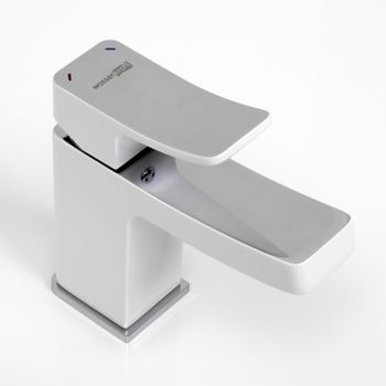 Aller 1063WHITE Смеситель для умывальника — фото 6, Смесители для раковины