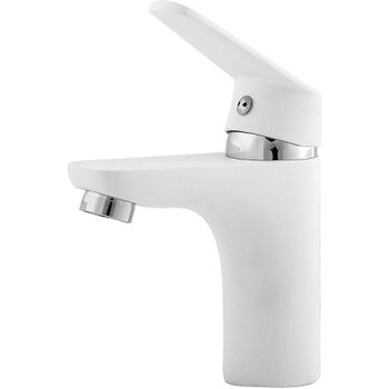 Смеситель для раковины Melodia della vita Moderno MDV35120_wt Белый — фото 1, Смесители для раковины