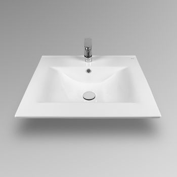 Раковина Bond 60 S05-600 Белая глянцевая — фото 10, Раковины встраиваемые сверху