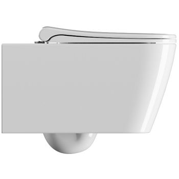 Унитаз GSI Nubes 961511 подвесной без сиденья — фото 4, Подвесные унитазы