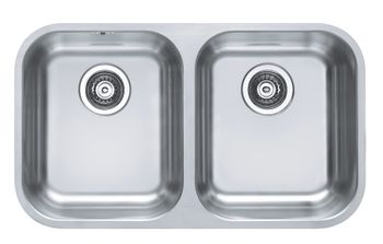 Мойка для кухни DUO 30 SAT-90 752X440 в комплекте с сифоном 1127257, — фото 1, Кухонные мойки