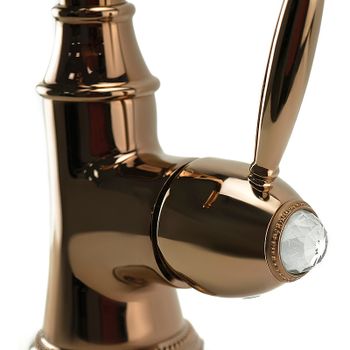 Смеситель для раковины Lemark Spark LM6707RG Розовое золото — фото 6, Смесители для раковины