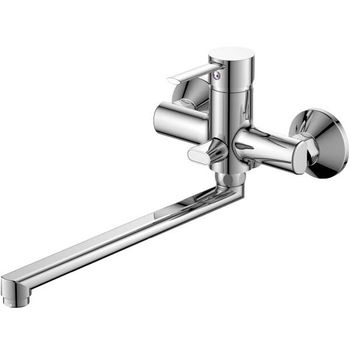 Смеситель для ванны Agger Punctual A1621100 универсальный Хром — фото 1, Смеситель для ванны