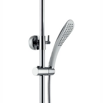 Душевая система Haiba HB2405 Хром — фото 4, Душевые стойки