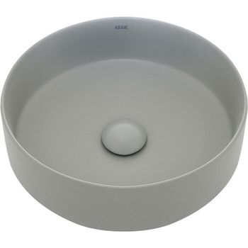 Раковина-чаша AQUAme 36 AQM5012MFG Светло-серая матовая — фото 5, Раковины накладные