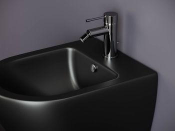 Биде Ceramicanova Metropol CN4003MB подвесное Черное — фото 4, Биде подвесные
