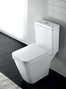 Унитаз компакт Hatria Erika Pro Q Y1BV01 без бачка и сиденья — фото 3, Напольные унитазы