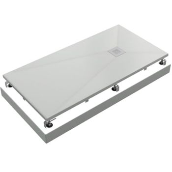 Душевой поддон из искусственного камня Good Door Essentia 140x80 ЛП00085 Белый — фото 1, Душевые поддоны из искусственного камня