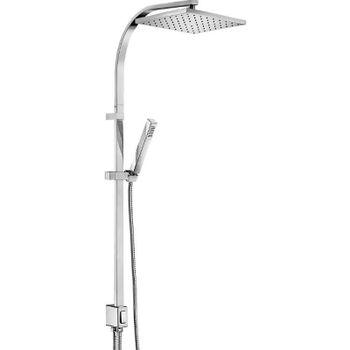 Душевая система E.C.A. Tiera 102158012EX Хром — фото 1, Душевые стойки