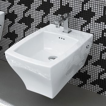 Биде Artceram Jazz JZB001 01 00 подвесное Белое — фото 1, Биде подвесные