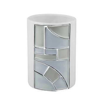 Настольный Аксесс Elde K-3628 Стакан для зубных щеток (коробка), фарфор, Wasser Kraft — фото 1, Стаканы для зубных щеток