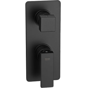 Смеситель для душа Remer Absolute AU92KBNO Черный матовый — фото 1, Смеситель для душа