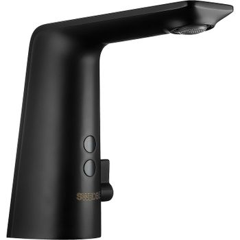 Смеситель для раковины Swedbe Europe 6020B Черный матовый — фото 4, Смесители для раковины