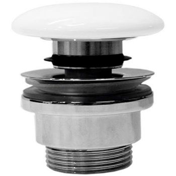 Донный клапан GSI Spares PCS09 click-clack Белый матовый — фото 1, Донные клапаны