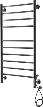 Электрический полотенцесушитель Domoterm Медея DMT Медея П10 500x1000 EK R Черный матовый — фото 4, Электрические полотенцесушители