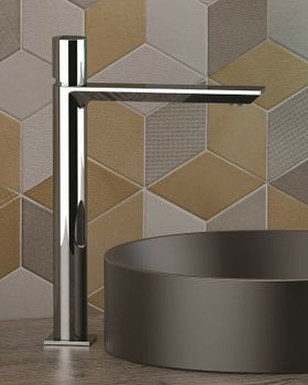 Смеситель для раковины Remer Edge EG512LXL Хром — фото 3, Смесители для раковины