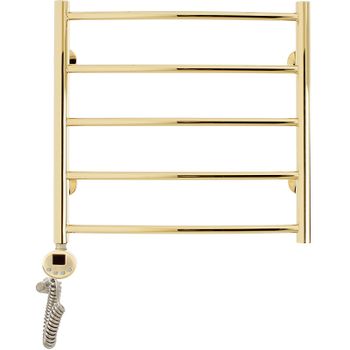 Электрический полотенцесушитель Domoterm Калипсо П5 500x500 EL Золото — фото 1, Электрические полотенцесушители