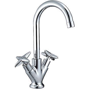 Смеситель для кухни Haiba HB4099 Хром — фото 1, Смесители для кухни