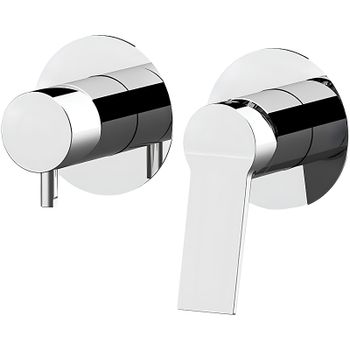 Смеситель для душа Remer Slash SL93ZP Хром — фото 1, Смеситель для душа