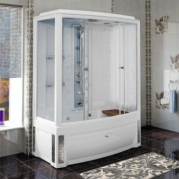 Душевой бокс Radomir Элис 168x85 L 1-04-1-1-0-0940 без гидромассажа — фото 3, Душевые боксы