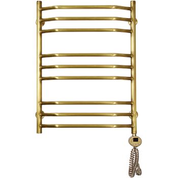 Электрический полотенцесушитель Domoterm Лаура П9 500x700 АБР ER Античная бронза — фото 1, Электрические полотенцесушители