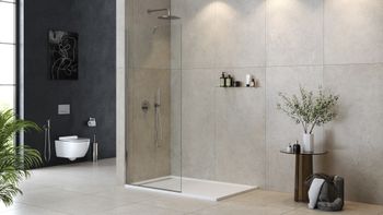 Душевая перегородка универсальная LIBERTA-L-1-TB-90-C-Cr — фото 2, Душевые перегородки