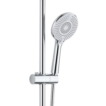 Душевая система Bond Circle B04-9100 Хром — фото 5, Душевые стойки