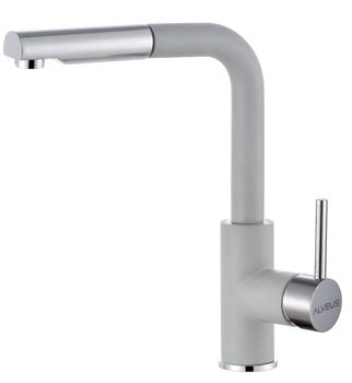 Смеситель для кухни ALVEUS SIROS - P G81 CONCRETE, — фото 1, Смесители для кухни