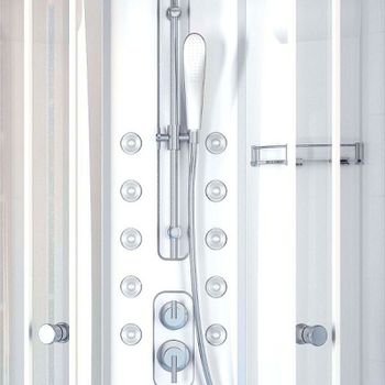 Душевая кабина Radomir Паола 1 93x93 1-05-1-0-0-0570 без гидромассажа — фото 8, Душевые кабины