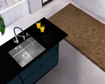 Мойка для кухни NOX 50 BRS 540x440x200 в комплекте с интегрированным сифоном — фото 5, Кухонные мойки