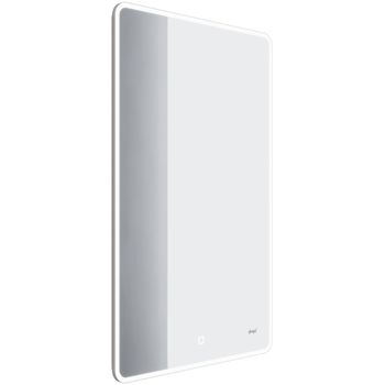 Зеркало POINT, 50x80 см, сенсорный выключатель, LED-подсветка — фото 7, Зеркала в ванную комнату