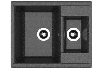 Dr.Gans Мойка "Астра" 620 К, черный СМс — фото 1, Кухонные мойки