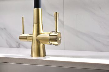 Смеситель для кухни Lemark Comfort LM3075B Бронза Черный — фото 9, Смесители для кухни