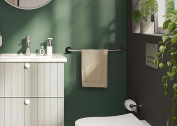 Origin Держатель полотенец, цвет хром — фото 1, Полотенцедержатели