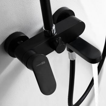 A17401 Душевой комплект со смесителем — фото 9, Душевые стойки