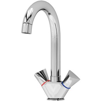 Смеситель для раковины Aringa Арно AR02026CH Хром — фото 1, Смесители для раковины