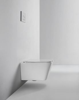 Унитаз Bond F04-10 подвесной Белый с сиденьем Микролифт — фото 2, Подвесные унитазы