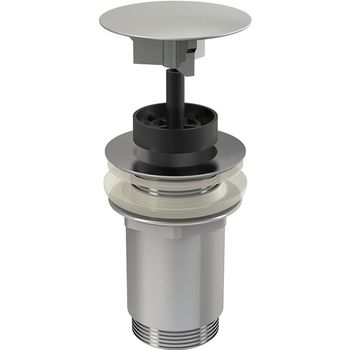 Донный клапан для умывальника Alcaplast A396 Хром — фото 1, Донные клапаны